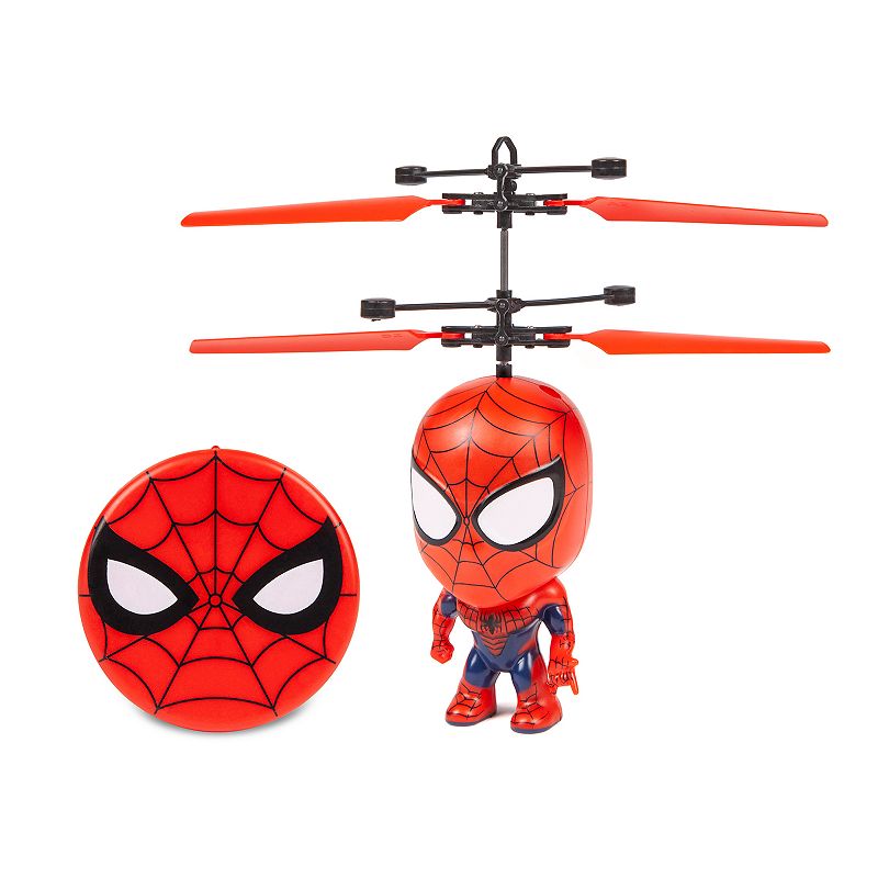World Tech Toys Marvel Spiderman Licensed 3.5 Inch Flying Figure IR UFO Big