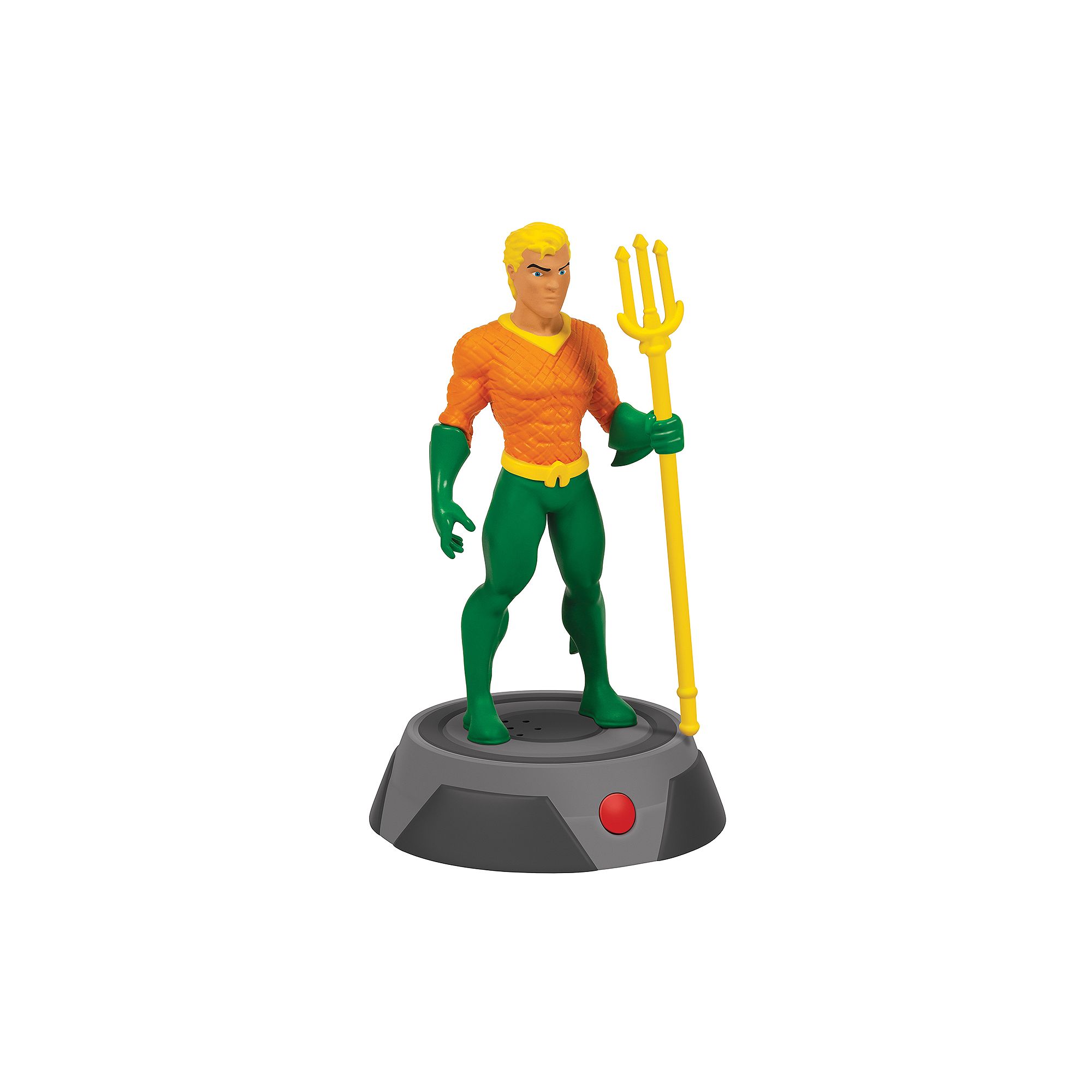 World Tech Toys Aquaman Super FX 2.5 Inch Statue with Real Audio, Multi