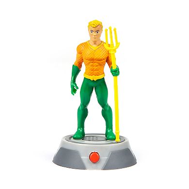 World Tech Toys Aquaman Super FX 2.5 Inch Statue with Real Audio