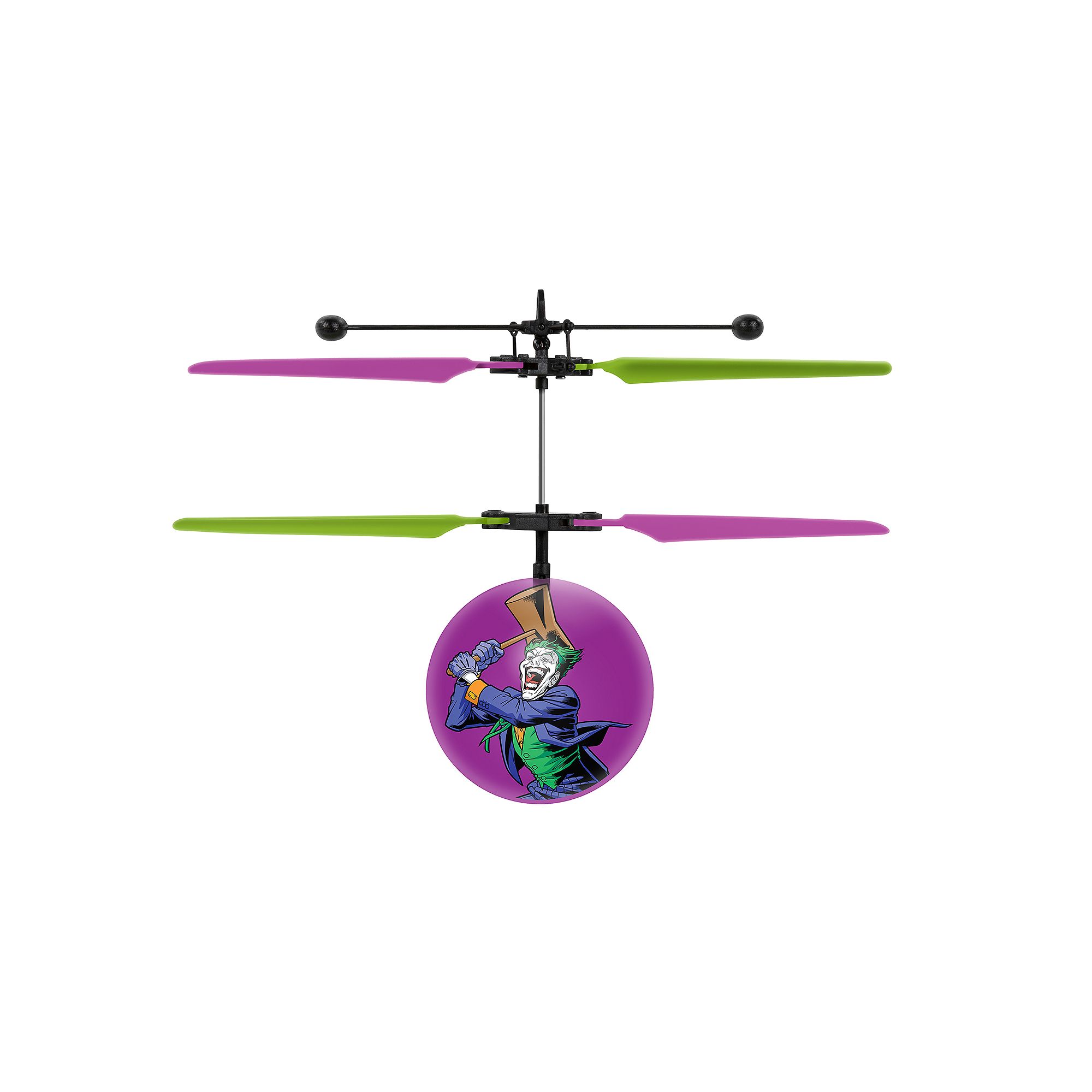 World Tech Toys DC Comics Joker Heli-Ball, Multi