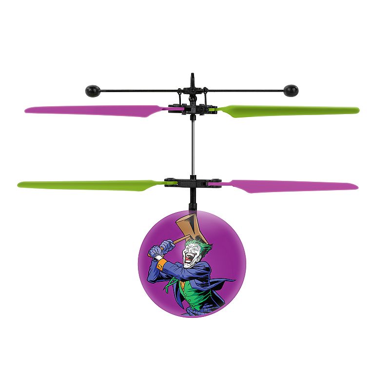 World Tech Toys DC Comics Joker Heli-Ball, Multicolor