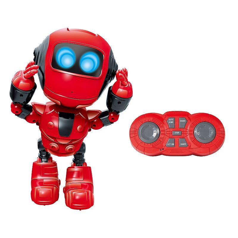 43003187 World Tech Toys Groove Bot RC Dancing Robot, Red sku 43003187