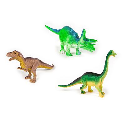 World Tech Toys Dino Safari Galaxy Flex-Track 115 Piece With Intelli-Bus