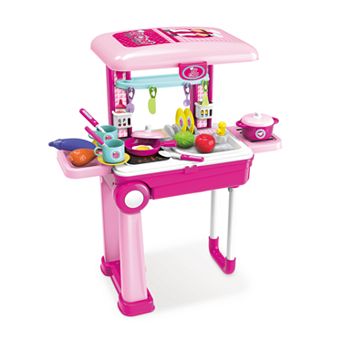 World Tech Toys Lil' Chef Pink 37 pc Luggage Playset