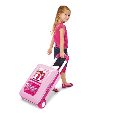 World Tech Toys Lil' Chef Pink 37 Piece Luggage Playset