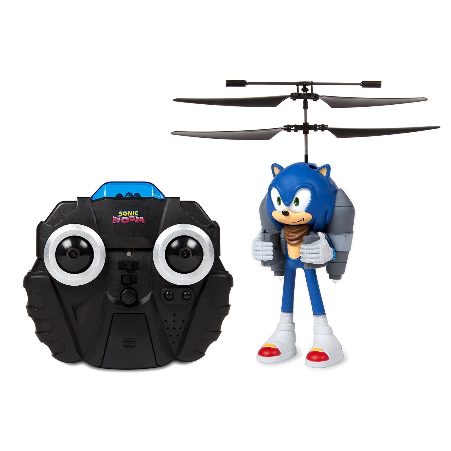 World Tech Toys Sega Licensed Sonic Boom Jetpack 2ch Ir Rc Helicopter