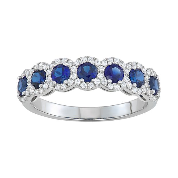 Vera wang deals sapphire band