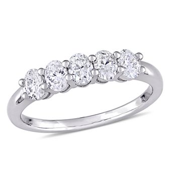 Stella Grace 14k White Gold 1 Carat T.W. Diamond 5-Stone Ring