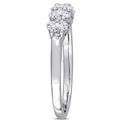 Stella Grace 14k White Gold 1 Carat T.W. Diamond 5-Stone Ring