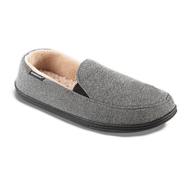 isotoner Peyton Men's Closed-Back Microterry Slippers