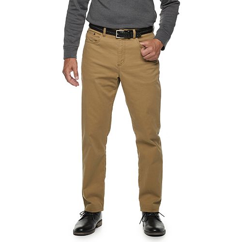 Men's Croft & Barrow® Straight-fit 5-Pocket Bedford Corduroy Pants