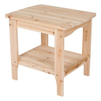 Shine Company Rectangular Side Table