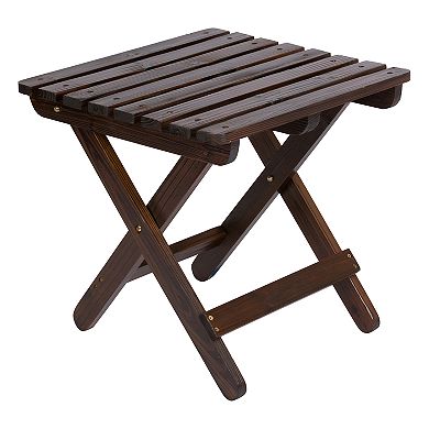 Shine Company Adirondack Square Folding Table