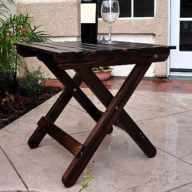 Shine Company Adirondack Square Folding Table