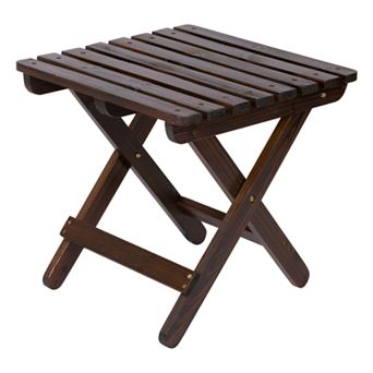 Shine Company Adirondack Square Folding Table