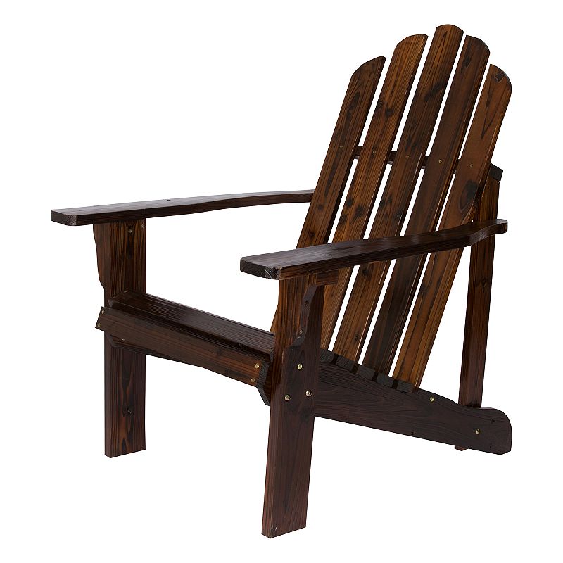 Shine Company Marina Adirondack Chair, Brown