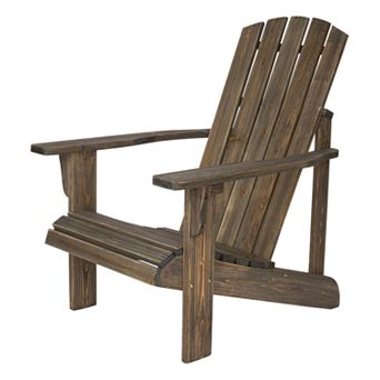 Shine Company Lakewood Rustic Adirondack Chair