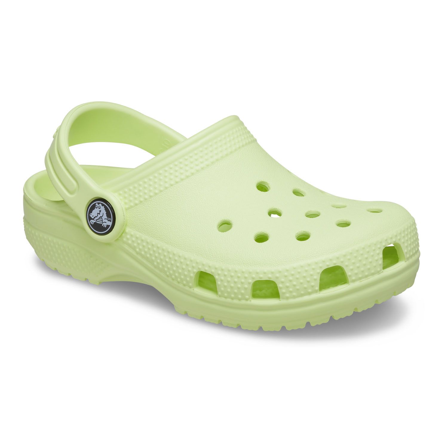 crocs neon green