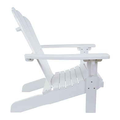 Shine Company West Palm Adirondack Chair Recycled Plastic