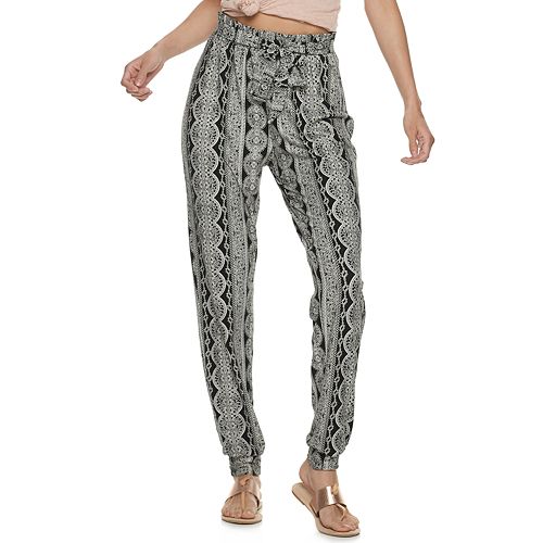 juniors mudd printed joggers