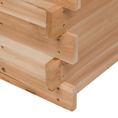 Shine Company Decorative Wishing Well - Natural