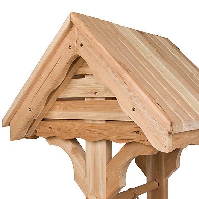 Shine Company Decorative Wishing Well - Natural