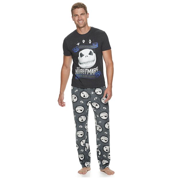 Men's Long John Sleep Pajamas, 2-Piece Set