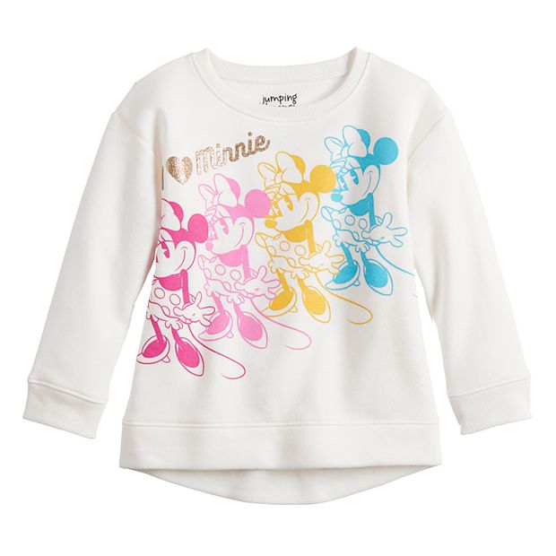 Disney s Minnie Mouse Toddler Girl Fleece Sweatshirt by Jumping Beans