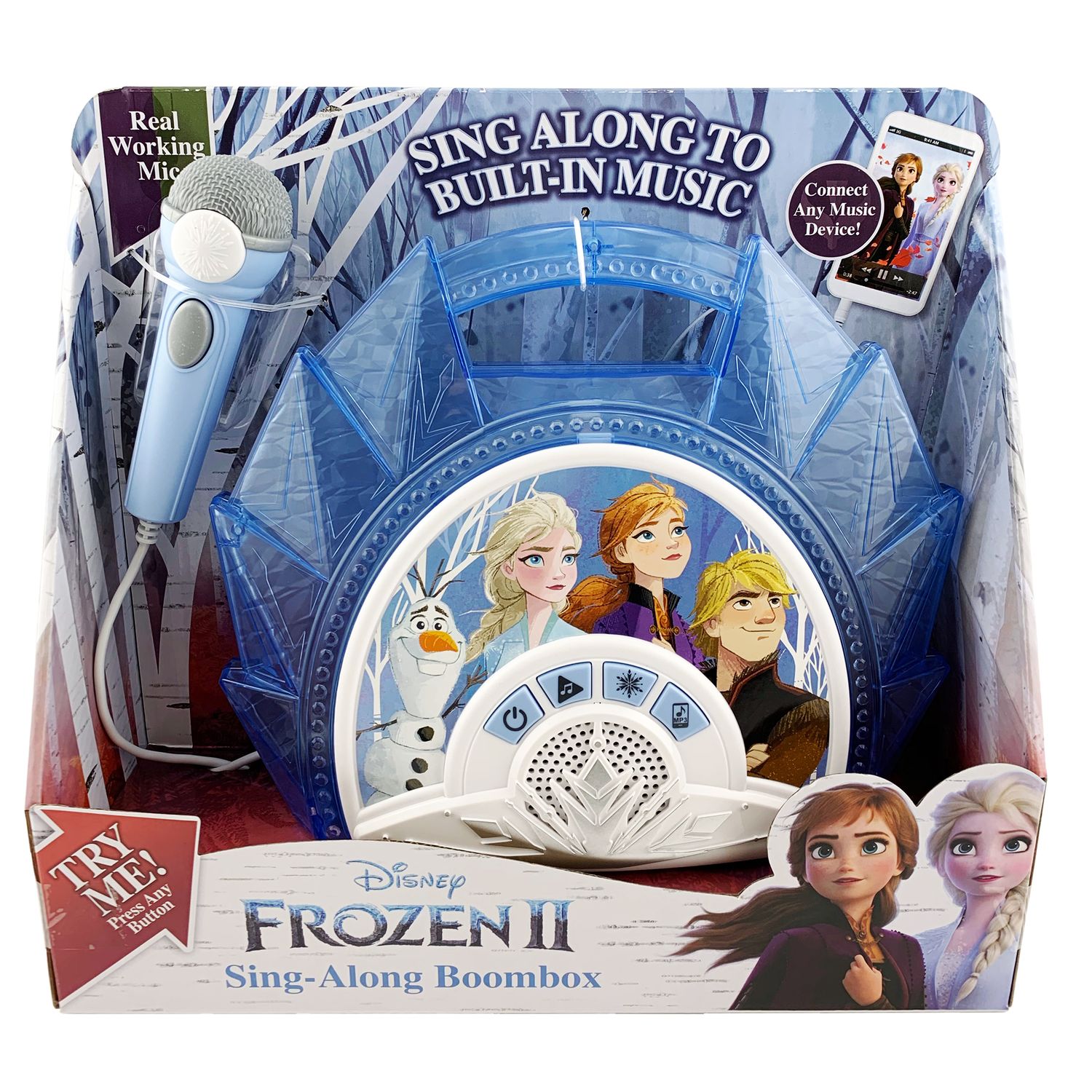 disney frozen 2 pretend toy microphone