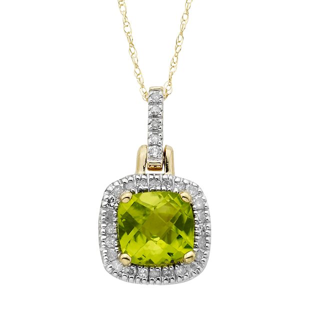 Kohls store peridot jewelry