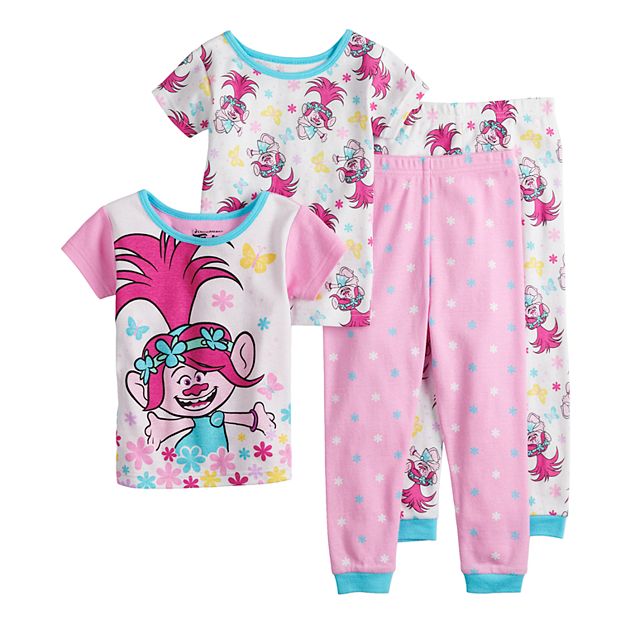 Trolls discount pajamas 4t