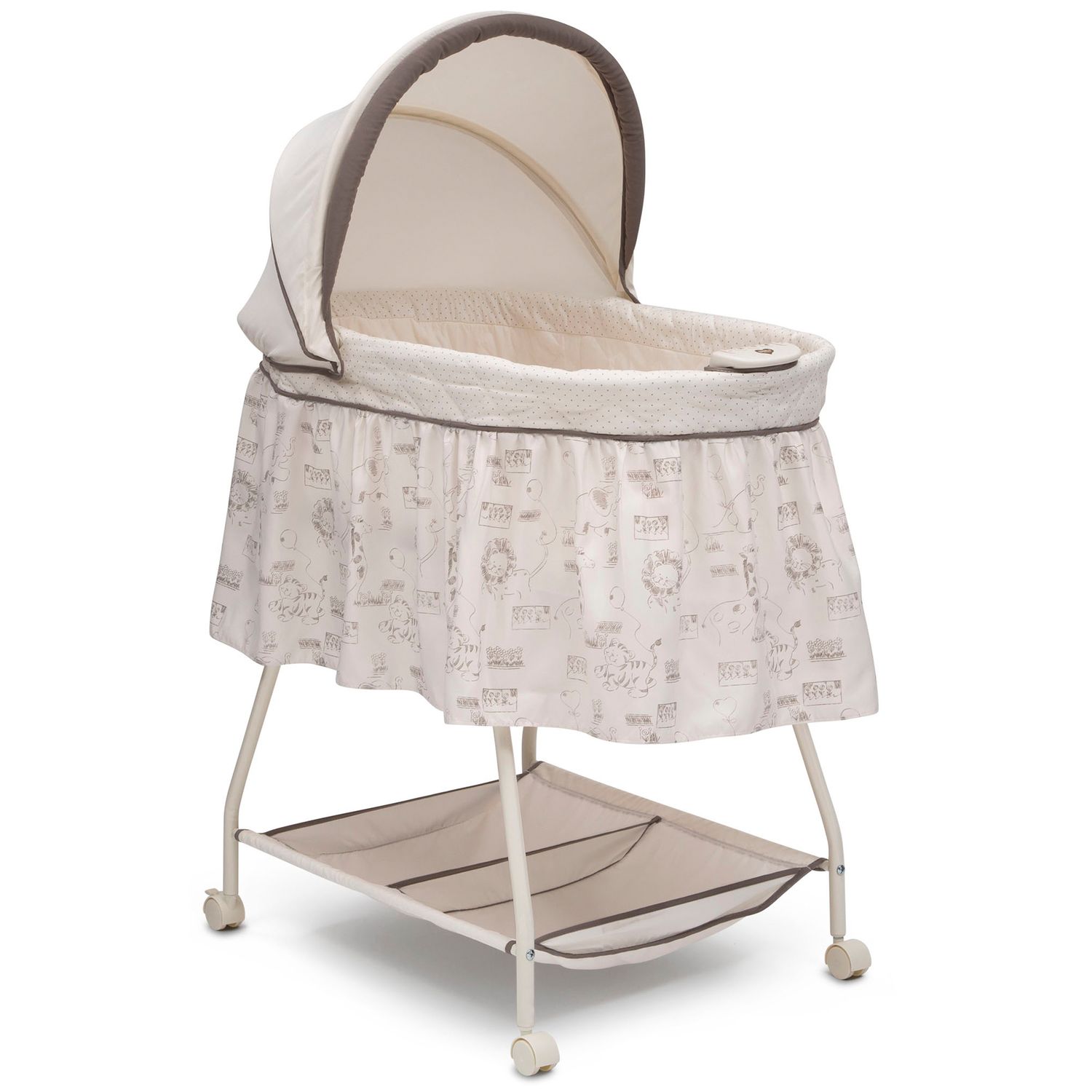 delta bassinet with mobile