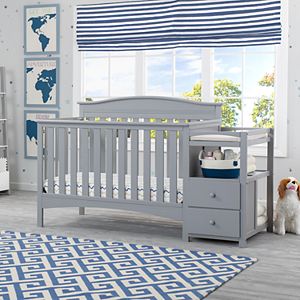 Storkcraft Portofino 4 In 1 Fixed Side Convertible Crib Changer