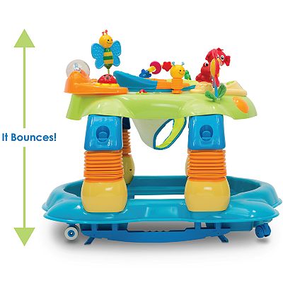 Delta Children Lil Play Station Bouncer 4 in 1 Activity Walker