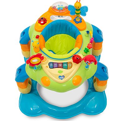 Delta Children Lil Play Station Bouncer 4-in-1 Activity Walker 