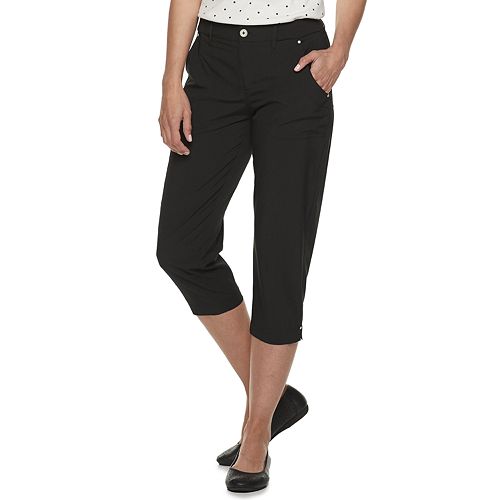 Women's Croft & Barrow® Comfort Waist Weekend Capri Pants