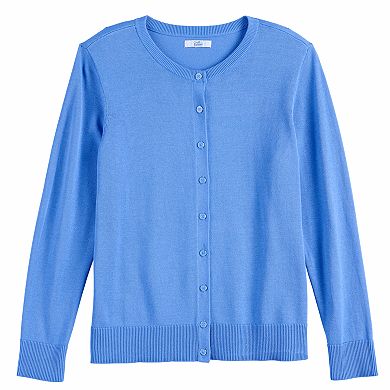 Women's Croft & Barrow® Essential Button-Front Cardigan