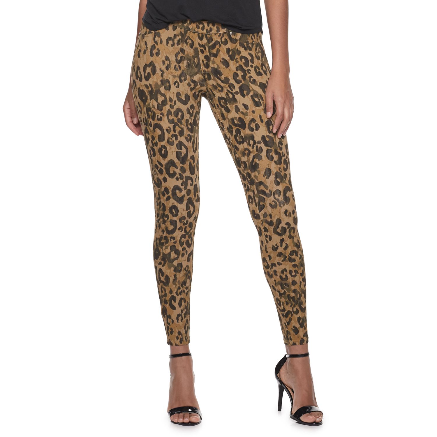 hue leopard leggings