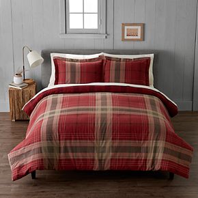 Cuddl Duds Plaid Duvet Cover Set Kohls