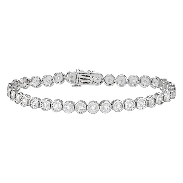 Sterling silver diamond tennis bracelet kohls sale