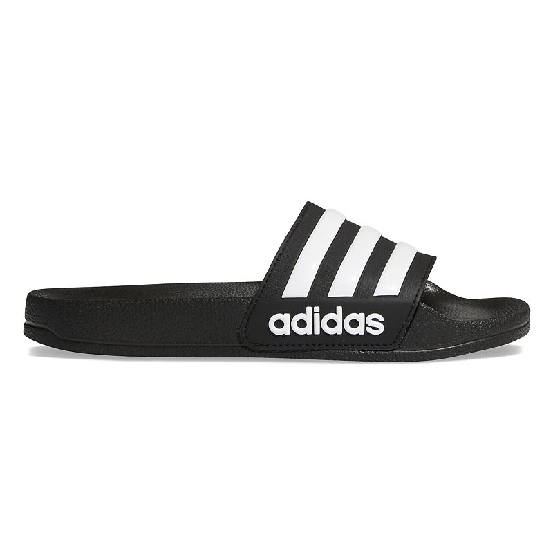 adidas Adilette Boys Slide Sandals, Boys, Size: 11, Black