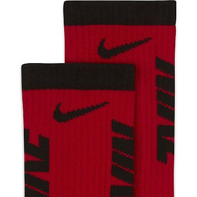 Kids Nike 3-Pack Colorblock Crew Socks