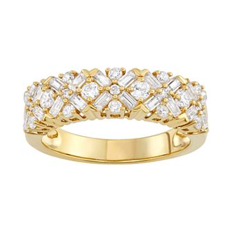 Simply Vera Vera Wang 3/4 Carat T.W. Diamond Baguette Ring