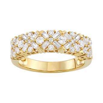 Simply Vera Vera Wang 3/4 Carat T.W. Diamond Baguette Ring
