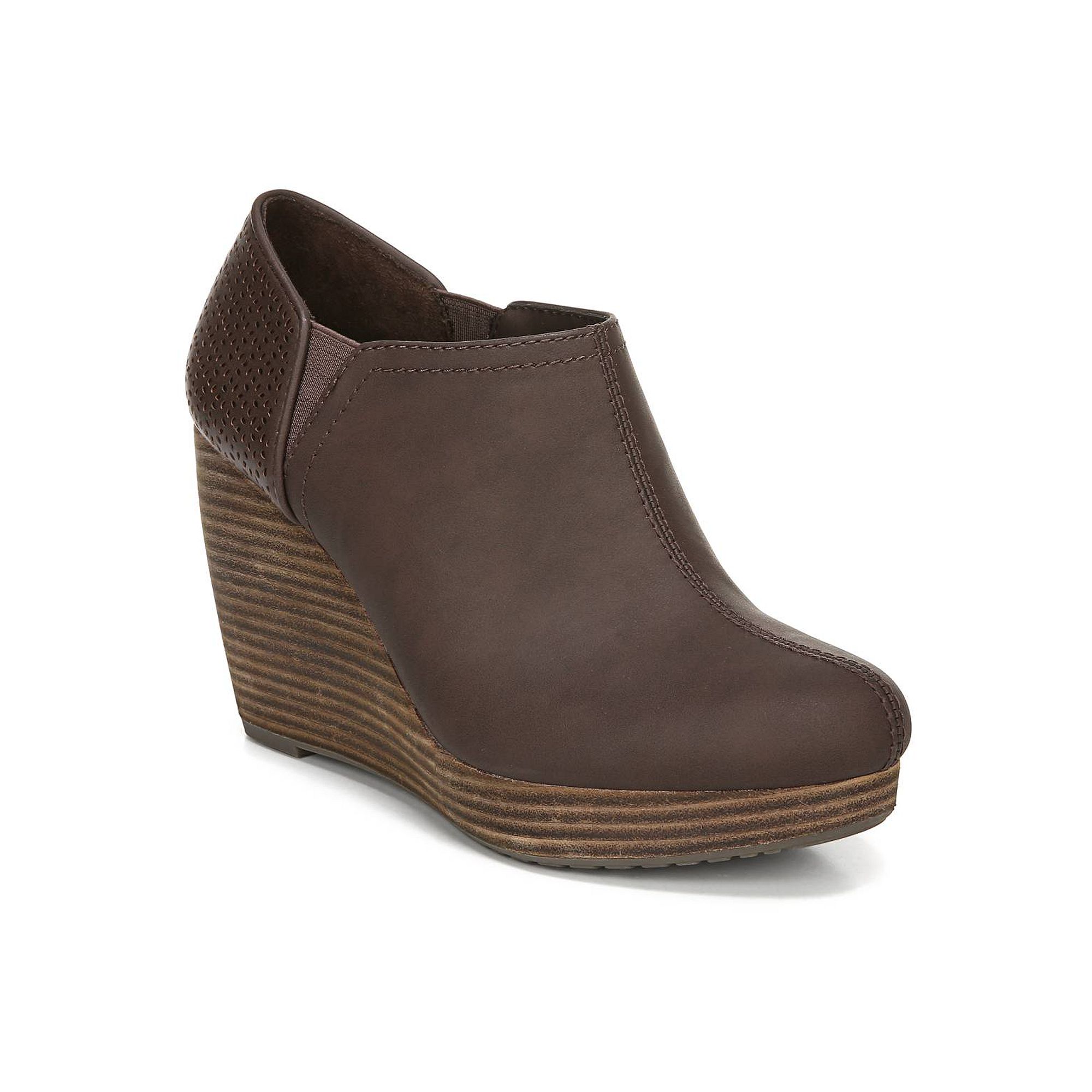 Dr. Scholls Harlow Womens Ankle Boots, Size: 8.5 Wide, Dark Brown