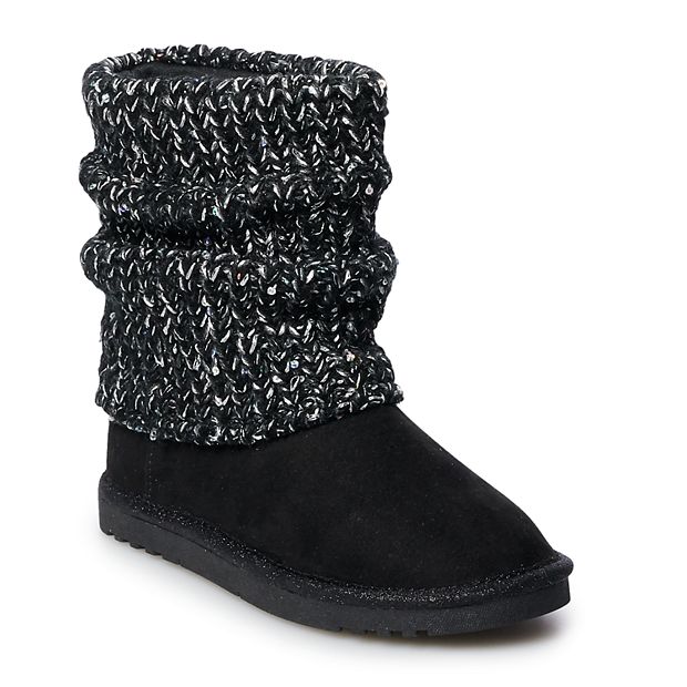 SO Gemma Girls Sweater Boots