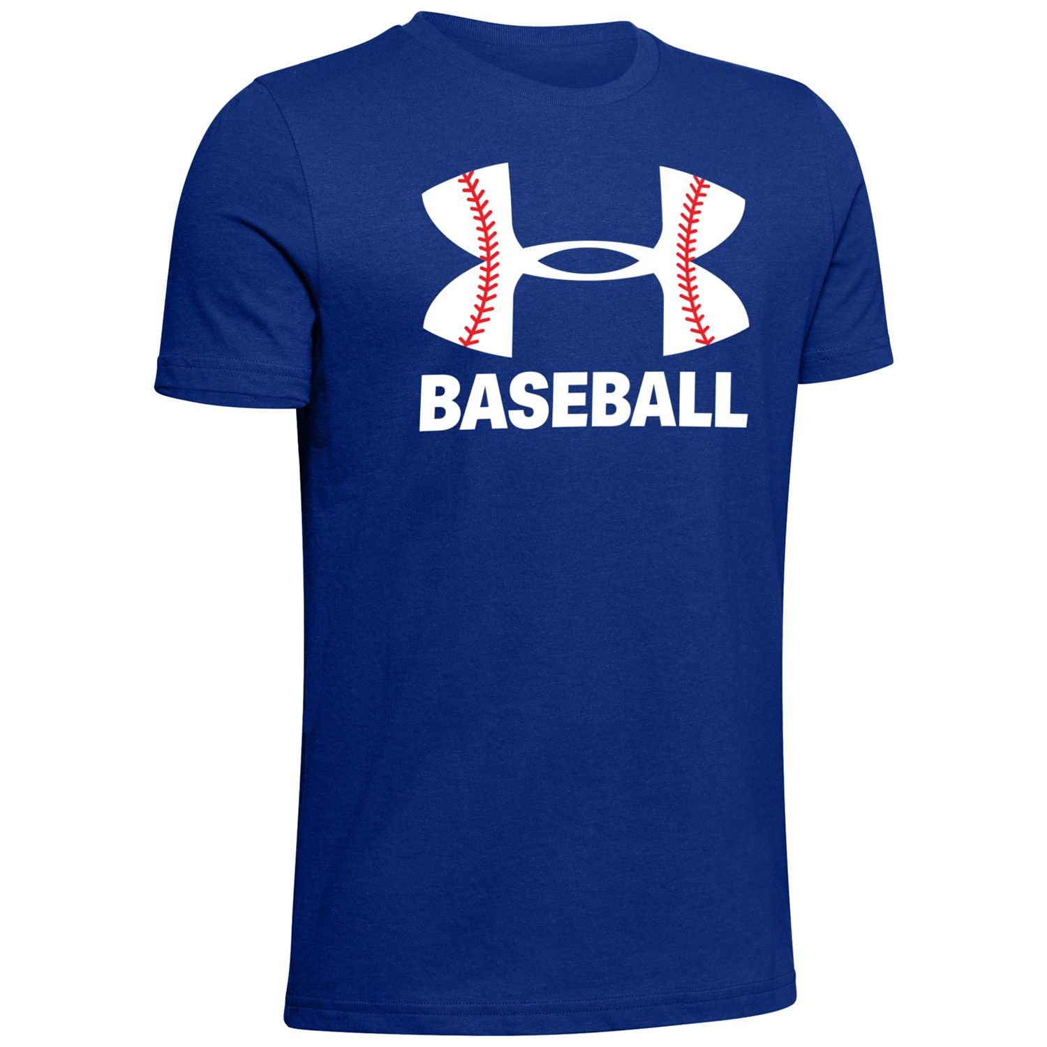 boys under armour baseball shirt