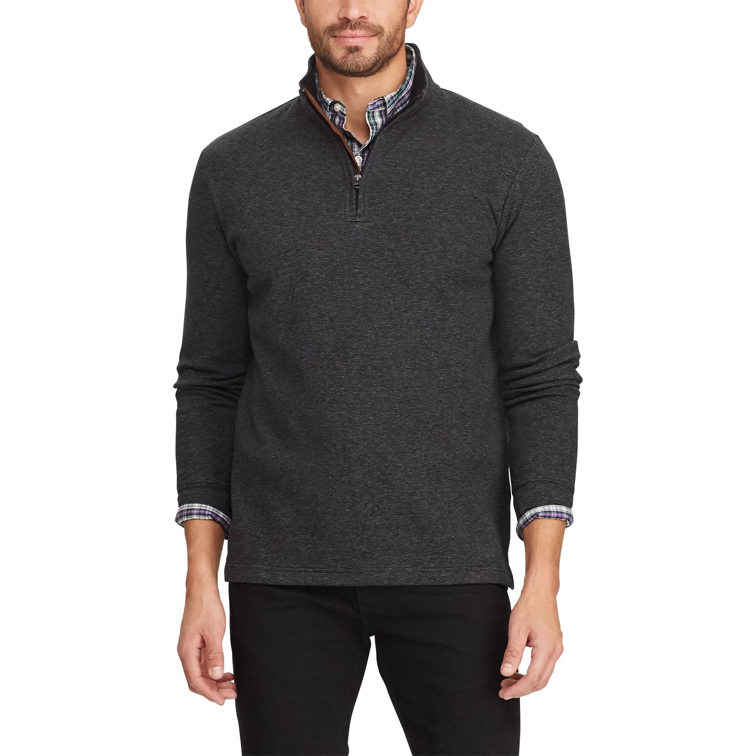 chaps quarter zip pullover