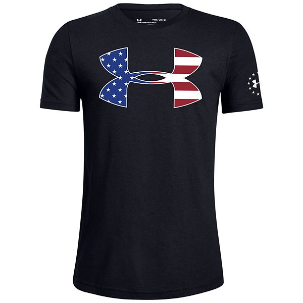 Under armour 2025 american flag shirt