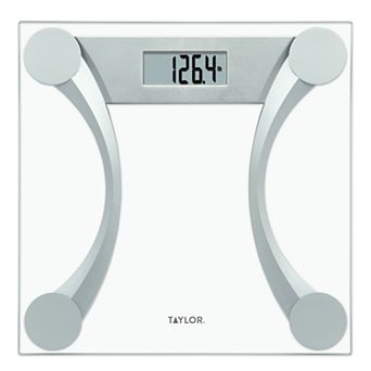 Taylor Digital Glass Scale with Metallic Accents